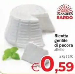 Despar Ricotta gentile di pecora offerta