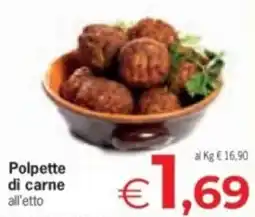 Despar Polpette di carne offerta