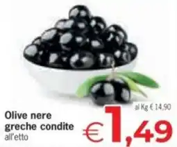 Despar Olive nere greche condite offerta