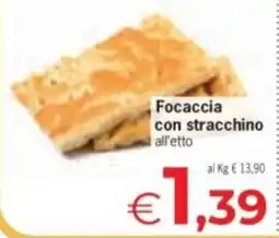 Despar Focaccia con stracchino offerta