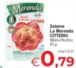 Despar Salame La Merenda CITTERIO offerta