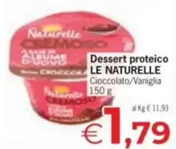Despar Dessert proteico LE NATURELLE offerta