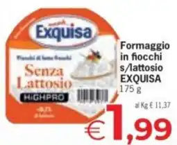 Despar Formaggio in fiocchi s/lattosio EXQUISA offerta