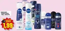 Risparmio Casa Nivea deo spray, roll-on offerta