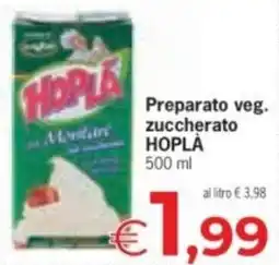 Despar Preparato veg. zuccherato HOPLÀ offerta