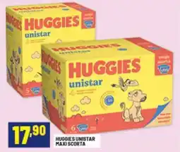 Risparmio Casa Huggies unistar maxi scorta offerta