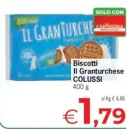 Despar Biscotti Il Granturchese COLUSSI offerta