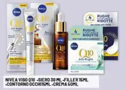 Risparmio Casa Nivea viso q10, siero, filler, contorno occhi, crema offerta