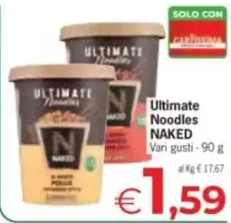 Despar Ultimate Noodles NAKED offerta