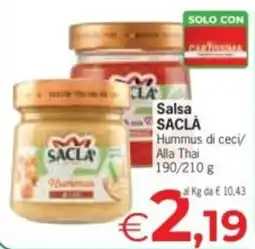 Despar Salsa SACLÀ offerta