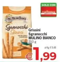 Despar Grissini Sgranocchi MULINO BIANCO offerta