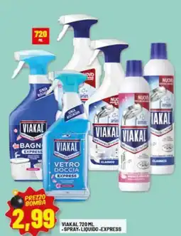 Risparmio Casa Viakal spray, liquido, express offerta