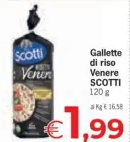 Despar Gallette di riso Venere SCOTTI offerta