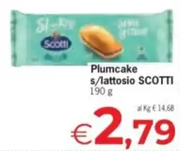 Despar Plumcake s/lattosio SCOTTI offerta