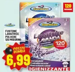 Risparmio Casa Fustone lavatrice polvere 120 misurini offerta