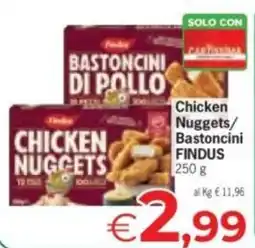 Despar Chicken Nuggets/ Bastoncini FINDUS offerta