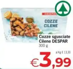 Despar Cozze sgusciate Cilene DESPAR offerta