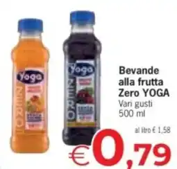 Despar Bevande alla frutta Zero YOGA offerta
