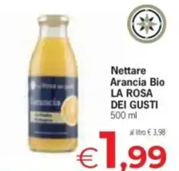 Despar Nettare Arancia Bio LA ROSA DEI GUSTI offerta