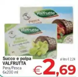 Despar Succo e polpa VALFRUTTA offerta