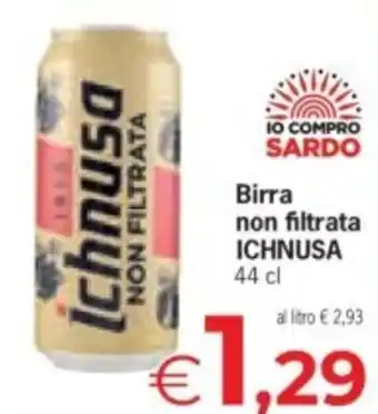 Despar Birra non filtrata ICHNUSA offerta