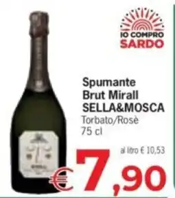 Despar Spumante Brut Mirall SELLA&MOSCA offerta