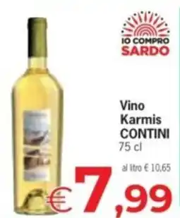 Despar Vino Karmis CONTINI offerta