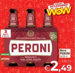Despar Birra PERONI offerta