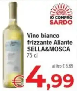 Despar Vino bianco frizzante Aliante SELLA&MOSCA offerta