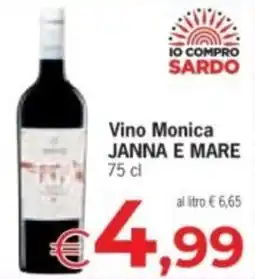 Despar Vino Monica JANNA E MARE offerta