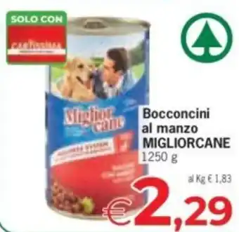 Despar Bocconcini al manzo MIGLIORCANE offerta
