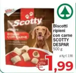 Despar Biscotti ripieni con carne SCOTTY DESPAR offerta