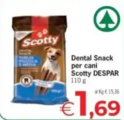 Despar Dental Snack per cani Scotty DESPAR offerta