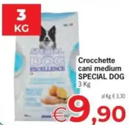 Despar Crocchette cani medium SPECIAL DOG offerta