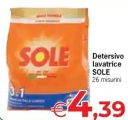 Despar Detersivo lavatrice SOLE 26 misurini offerta