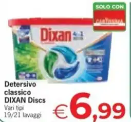 Despar Detersivo classico DIXAN Discs offerta