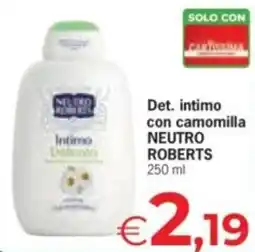 Despar Det. intimo con camomilla NEUTRO ROBERTS offerta