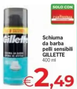 Despar Schiuma da barba pelli sensibili GILLETTE offerta
