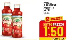 Ard Discount Passata di pomodoro valfrutta offerta
