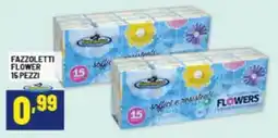 Risparmio Casa Fazzoletti flower offerta