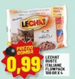 Risparmio Casa Lechat buste italiane flowpack offerta