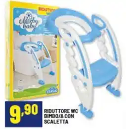 Risparmio Casa Riduttore wc bimbo/a con scaletta offerta