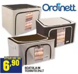 Risparmio Casa Ordinett scatola in tessuto offerta