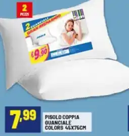 Risparmio Casa Pisolo coppia guanciale colors offerta