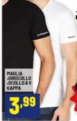 Risparmio Casa Maglia girocollo scolloav KAPPA offerta