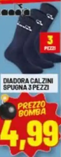 Risparmio Casa Diadora calzini spugna offerta