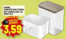 Risparmio Casa Forme contenitore tengo rettangolare giostyle offerta