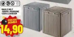 Risparmio Casa Baule grigio, marrone offerta