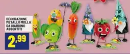 Risparmio Casa Decorazione metallo molla da giardino offerta