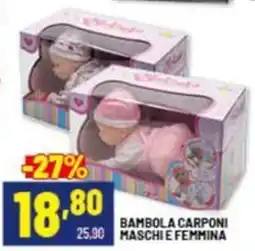 Risparmio Casa Bambola carponi maschi e femmina offerta